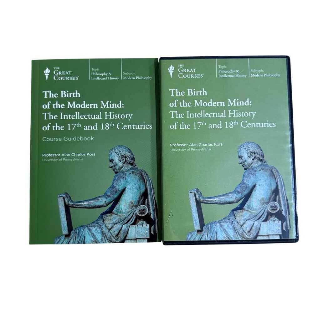 Great Courses Birth of Modern Mind Intellectual History 17th 18th Centuries DVDs